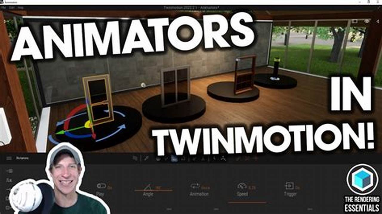 How To Render A Image With Animator In Twinmotion
