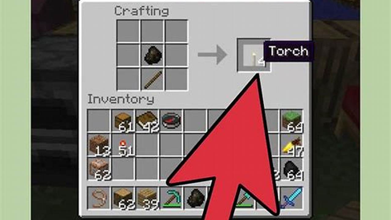 How To Craft A Torch In Minecraft: A Step-By-Step Guide