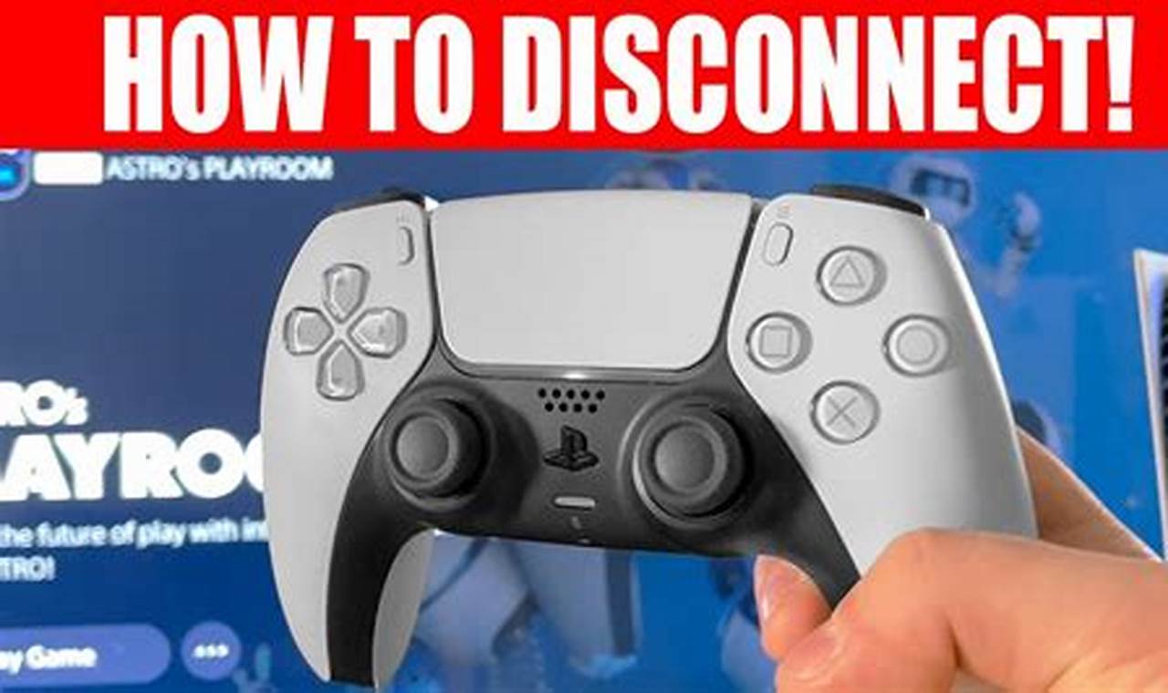 How To Unplug Your PS5 Controller: An Easy Step-by-Step Guide