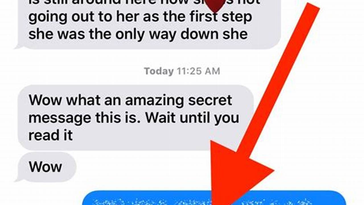 How To Send An Invisible Ink Message