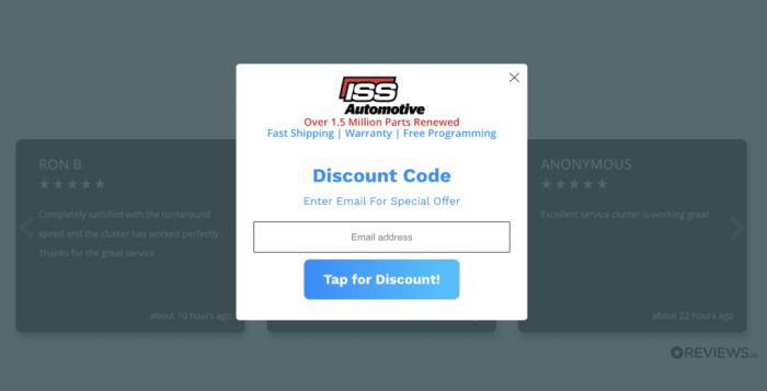 How to set up prepop email lead capture